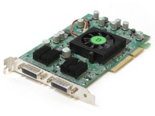 Matrox Parhelia QID-QDA8X128F 128MB AGP 8x LFH-60 Dual VGA Graphics Video Card picture