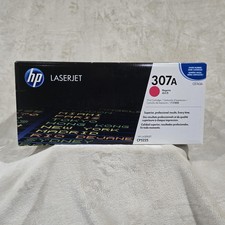 HP 307A Magenta Toner Cartridge CE743A LaserJet CP5225 New Sealed Imperfect Box  picture