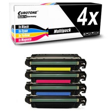 4x Eurotone Cartridge F HP Color M-652dn M-652n With Per Ca. 10.500/12.500 Side picture