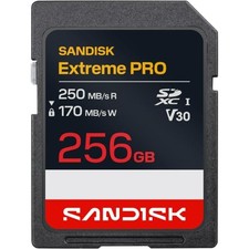 SANDISK SD Extreme PRO 256GB SDSDXXJ-256G-GHQIN NEW picture