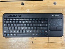 Logitech K400r Wireless Touch Keyboard White w/ USB Receiver picture