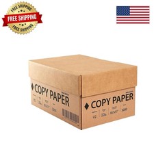 Bulk 10 Reams of 8.5 x 11 Printer Paper - 5000 Sheets, Acid-Free & Eco-Friendly picture