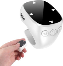 Mini Bluetooth Touch Screen Mouse Finger Ring - Multi-Functional Remote Control picture
