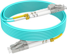 30M(100Ft) OM4 LC LC Fiber Patch Cables MMF Multimode, Options 0.2M~153M, Fiber  picture