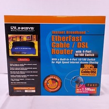 Linksys Instant Broadband EtherFast Cable/DSL Router w/ 4-Port 10/100 Switch OB picture