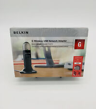 New In Box Belkin Wireless G WIFI F5D7050 Desktop & Laptop USB Network Adapter picture
