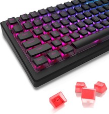 Womier Pudding Keycaps, 165-Key PBT Shine-Through Set for Mechanical Keyboards picture