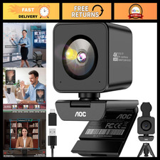 4K Streaming Webcam for PC, 1080P 60FPS, Sony Sensor, Fast Autofocus, HD Video picture