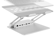 VIVO Aluminum Height Adjustable Laptop / Notebook Stand Docking Station picture