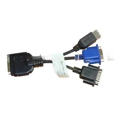 1PCS FOR Cisco UCS 5108 kvm N20-BKVM cable HD15 USB Serial 37-1016-01 picture