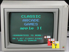 Apple II ARCADE Games on Floppy Disks: Retro Software Public Domain 🍎➕🍏 picture