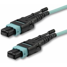 StarTech 10m (30ft) MTP(F)/PC OM3 Multimode Fiber Optic Cable, OFNP Plenum, picture