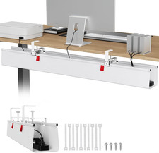 Univivi No Drill under Desk Cable Management Tray, 48