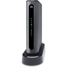 MOTOROLA CABLE MODEM WIFI ROUTER 2 PHONE PORTS COMBO WIFI 5 - Scratch & Dent picture