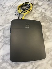 Computer Router Cisco Linksys E900 Wireless N300 WiFi Router + Ethernet Cable picture