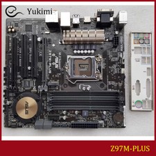 FOR ASUS Z97M-PLUS LGA 1150 DDR3*4 32GB HDMI DVI VGA Micro ATX Motherboard Test picture