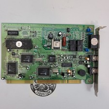 Davicom FB V1433VQH-U Internal ISA Modem Card 89715144 Vintage Network DM6382F picture