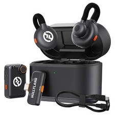 Hollyland LARK M2S Combo 2-Person Wireless Microphone with USB-C to Lightning picture