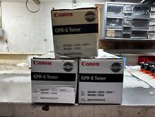 Genuine Canon GPR6 (6647A003) Black Toner Cartridge - NEW SEALED picture