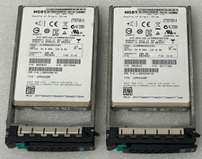 LOT OF 2 - Hitachi HGST 200GB HUSMM8020ASS201 0B29642 SAS 2.5