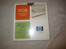 HP C7984A Magneto Optical Disk Write-Once 9.1GB Worm Disk New / Sealed picture