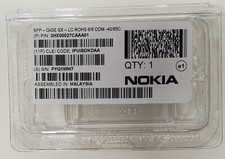NOKIA 3HE00027CAAA01 SFP-GIGE SX-LC ROHS 6/6 DDM-40/85C Class 1 Transceiver picture