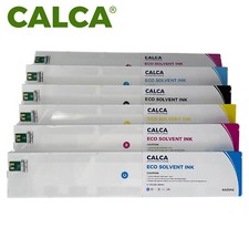 CALCA Compatible 440ml ECO-Sol Max Ink Cartridge Y M C K LC LM USA picture