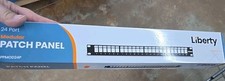  24 Port Blank Patch Panel - 1U Lppmod24p Liberty  picture