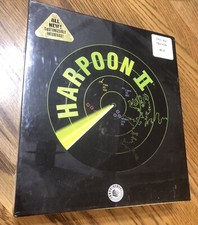 Harpoon II 2 MAC CD command naval & air force battle war combat strategy game picture