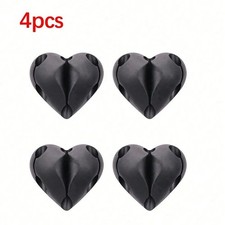 4PCS Heart Cable Winder Organizer USB Charger Cord Holder Wire Clip Desk Tidy picture