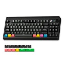 XVX Retro 75% Gaming Keyboard with TFT Smart Display&Knob, M87 Pro Bluetooth/... picture