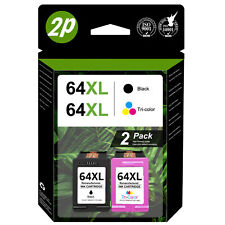 64 XL Ink Cartridges for HP 64XL ENVY 6220 6252 6255 7155 7164 7855 7858 Printer picture