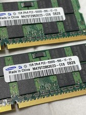 X2 Two Samsung 1GB 2Rx8 PC2-5300S-555-12-E3 DDR2 picture