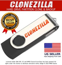 Clonezilla Bootable USB Drive Image, Restore, Backup, Clone - For Windows/Linux picture