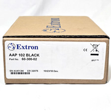Extron AAP  102 Black Two‑Gang AV Connectivity Mounting Frame | 60-300-02 | NEW picture
