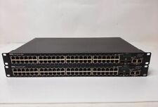 Lot of (2) Dell PowerConnect 3548 Fast Ethernet Switch 2x Gig Ethernet PC3548 picture