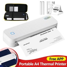 Portable A4 Thermal Printer Bluetooth Photos PDF Document Printing Machine picture