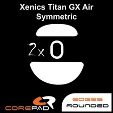 Corepad Skatez Xenics Titan GX Air Symmetric Replacement Mouse Feet PTFE Teflon picture