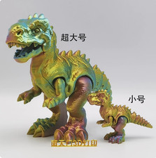 3D printed movable toy dinosaur - Tyrannosaurus rex Extra-large size 35x14x28cm. picture