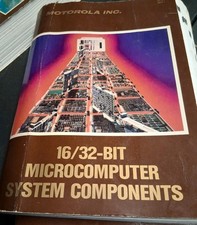 VINTAGE 1985 MOTOROLA 16/32 BIT MICROCOMPUTER SYSTEM COMPONENTS  picture