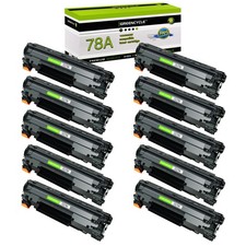 10 Pack 78A CE278A Toner for HP LaserJet Pro M1536DNF MFP P1560 P1566 P1606DN picture