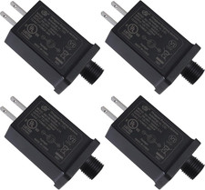 4Pack Replacement Yard Inflatable Adapter, 12V 1.5A Power Supply Adaptor for Out picture