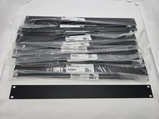 12Pc Middle Atlantic FEB1-CP12 1 RU Flat Blank Rack Panel Steel Black picture