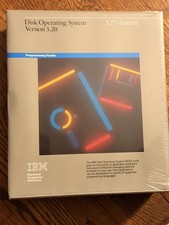 *UNOPENED* IBM Disk Operating System DOS 3.20 Version 5.25” Diskette PC Software picture