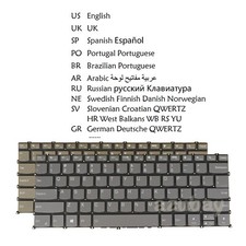 Keyboard For Lenovo IdeaPad / Yoga / Slim 7-14ARE05 7-14IIL05 7-14ITL05 7-14ITL5 picture