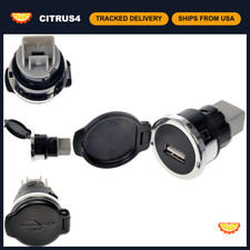 USB Port and Cover Replacement for Vehicles - Durable, Easy Install, Universal F picture