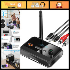 Bluetooth 5.3 Receiver for Home Stereo - Low Latency RCA Adapter, HD Audio, Opti picture