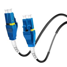 1m Uniboot LC To LC Armored Fiber Patch Cable Single Mode Duplex 9/125um OS1 picture