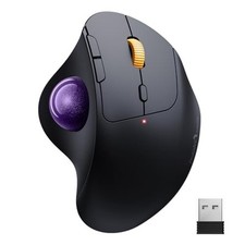 ProtoArc Trackball Mouse Compatible with both Bluetooth and 2.4GHz Connects 3 picture