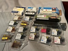 Lot Of 22 Random Ink Cartridges Toners  Yellow Magenta Cyan New picture